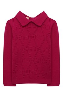 Шерстяной пуловер Gucci