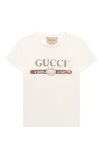 Хлопковая футболка Gucci