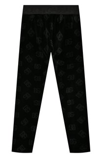 Хлопковые леггинсы Dolce & Gabbana