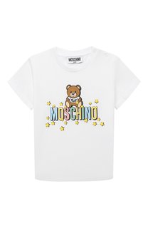 Хлопковая футболка Moschino