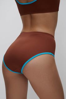 Купальные трусы слипы с высокой посадкой Belle You