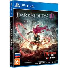 Darksiders III PS4, русская версия Sony