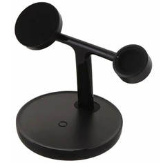 Беспроводное зарядное устройство Baseus Swan 3 в 1, чёрный (WXTE000101)