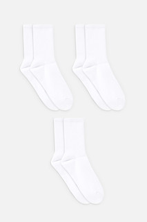 набор носков женских (3 пары) Набор носков высоких хлопковых однотонных (3 пары) Befree