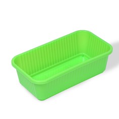 Ящик для рассады, 28.5 × 15.5 × 8.5 см, 2,5 л, зеленый, greengo