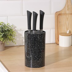 Подставка для ножей с наполнителем доляна