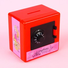Копилка сейф, принцессы 8,8 см х 8,8 см х 7,5 см Disney