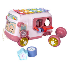 Сортеры Сортер Bondibon Развивающая игрушка Baby You Автобус с погремушками и ксилофоном