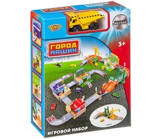 Игровые наборы Yako Набор игровой Мини-паркинг Стройплощадка