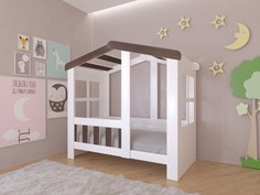 Кровати для подростков Подростковая кровать РВ-Мебель Астра домик без ящика