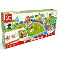Hape Пазлы Умняша Спасательные машины 4 в 1 (76 элементов)