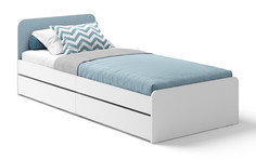Кровати для подростков Подростковая кровать Romack Хедвиг c ортопедическим основанием и ящиками 200х90 см