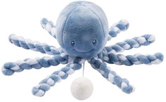 Мягкие игрушки Мягкая игрушка Nattou Musical Soft toy Lapidou Octopus музыкальная