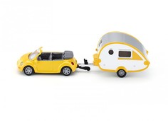 Машины Siku Автомобиль VW Жук с прицепом 1629