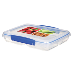 Контейнеры для еды Sistema Контейнер трехсекционный To-go 820 мл