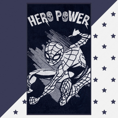 Полотенца Marvel Полотенце махровое Hero power Человек Паук 130х70 см
