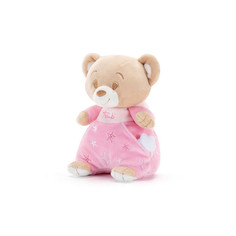 Мягкие игрушки Мягкая игрушка Trudi Мишка в розовом для малышей 12x18x11 см