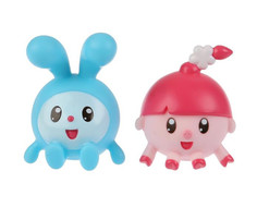 Игрушки для ванны Капитошка Игрушка для ванной Малышарики Крошик и Нюшенька