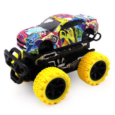 Машины Funky Toys Инерционная die-cast машинка с ярким рисунком и краш-эффектом 15.5 см FT8488-3