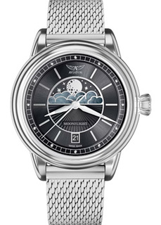 Швейцарские наручные женские часы Aviator V.1.33.0.252.5. Коллекция Douglas MoonFlight