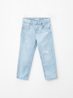 Рваные джинсы Straight fit для мальчиков