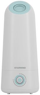 Увлажнитель воздуха Starwind SHC1530 25Вт (ультразвуковой) белый/бирюзовый