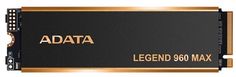 Накопитель SSD M.2 A-Data 1TB LEGEND 960 MAX PCIe 4.0 x4 3D NAND (ALEG-960M-1TCS)