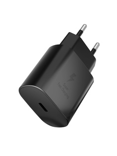 Сетевое зарядное устройство VLP 25Вт USB-C, PD, PPS, черный