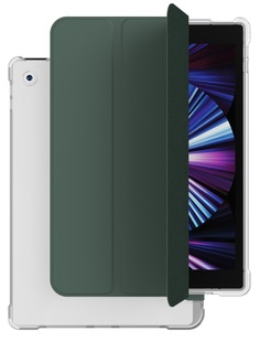 Чехол защитный VLP Dual Folio для iPad 7/8/9, темно-зеленый