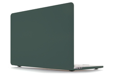 Чехол защитный VLP Plastic Case для MacBook Pro 16 2019-2020, темно-зеленый