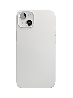 Чехол защитный VLP Silicone case with MagSafe для iPhone 13 mini, белый