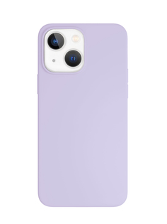 Чехол защитный VLP Silicone case для iPhone 14 Plus, сиреневый