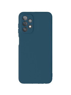 Чехол защитный VLP Silicone case для Samsung Galaxy A13 4G, темно-синий
