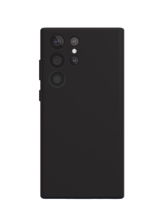Чехол защитный VLP Silicone Case для Samsung Galaxy S23Ultra, черный
