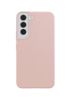 Чехол защитный VLP Silicone case для Samsung S22, светло-розовый