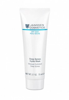 Маска для лица Janssen Cosmetics для мгновенного и глубокого увлажнения Deep Xpress Hydro Mask, 75 мл