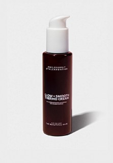 Крем для волос Philosophy by Alex Kontier Glow + Smooth Thermo Cream Несмываемый - кондиционер с эффектом термозащиты, 110 мл