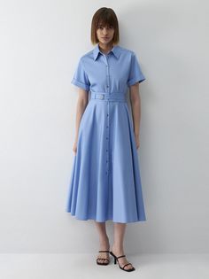 Платье-рубашка с короткими рукавами Charuel