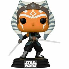 Фигурка Funko POP! Bobble Star Wars Mandalorian Ahsoka w/ Sabers 54527