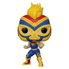 Фигурка Funko POP! Bobble Marvel Luchadores Captain Marvel 53872