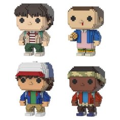Фигурка Funko POP! Stranger Things. Набор из 4х фигурок (8-bit)