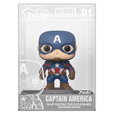 Фигурка Funko POP! Diecast: Marvel Comics - Captain America