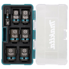 Набор головок Makita Impact Black 1/2" ударные 7шт (E-16592)