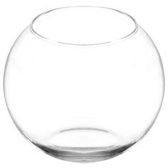 Ваза стекло, настольная, 10.3 см, Pasabahce, Flora, 43417B