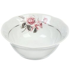 Салатник керамика, круглый, 0.3 л, Надежда, Комплимент, Добрушский фарфоровый завод, 2С1733Ф34