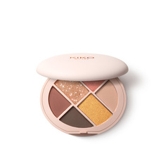 Тени BEAUTY ROAR MULTI FINISH EYESHADOW PALETTE/ЗОВ КРАСОТЫ - ПАЛИТРА ТЕНЕЙ С РАЗЛИЧНЫМИ ФИНИШАМИ Kiko