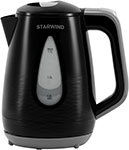 Чайник электрический Starwind SKP2316, 1.7 л., черный/серый