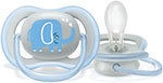 Соска-пустышка Philips Avent ultra air SCF086/78, с футляром для хранения и стерилизации, 1 шт., 6-18 мес.