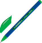 Ручка шариковая Юнландия ТРЕХГРАННАЯ, синяя, ВЫГОДНЫЙ КОМПЛЕКТ 12 штук, корпус, ассорти 35 мм, 880188