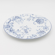 Тарелка Porcelana Bogucice Evia Blue 28,5 см